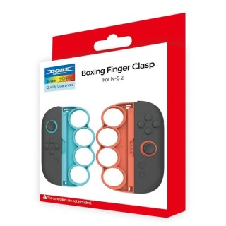 Grips de boxe pour Nintendo Switch 2 DOBE TNS-5156 (lot de 2) orange/bleu
