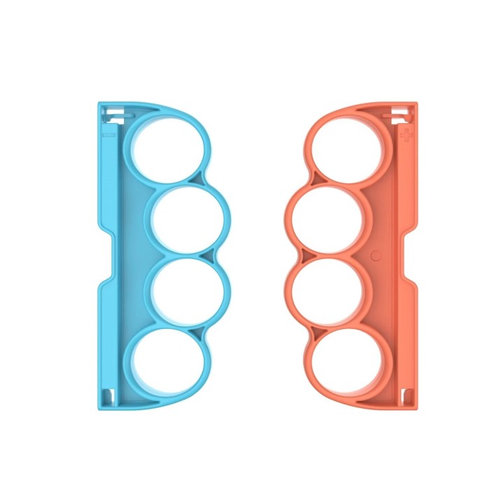 Grips de boxe pour Nintendo Switch 2 DOBE TNS-5156 (lot de 2) orange/bleu