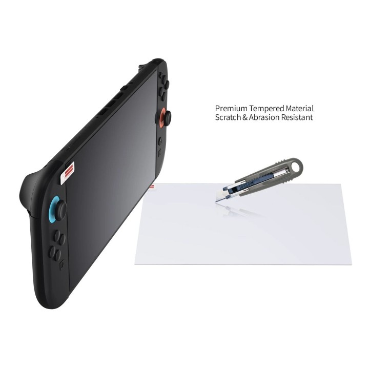 Films de protection verre trempé anti-lumière bleue pour Nintendo Switch 2 DOBE TNS-3166B (lot de 2)