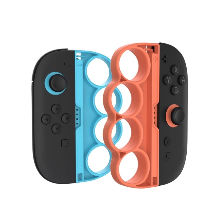 Grips de boxe pour Nintendo Switch 2 DOBE TNS-5156 (lot de 2) orange/bleu