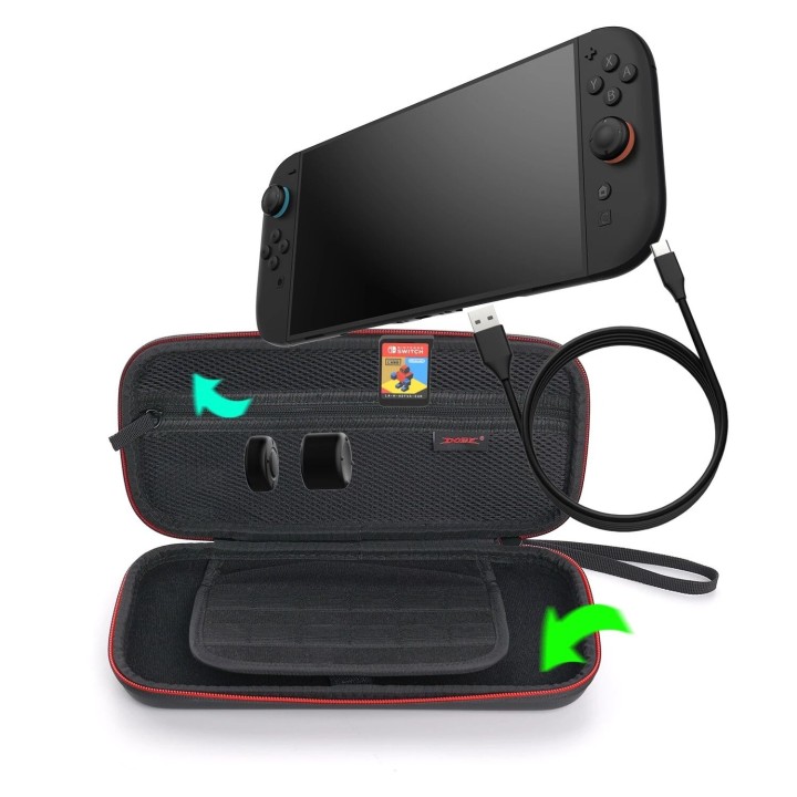 Sac de rangement pour Nintendo Switch 2 DOBE TNS-3173 noir