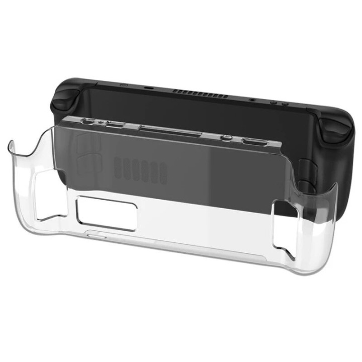 Housse-coque rigide pour Steam Deck DOBE TY-2835 transparent