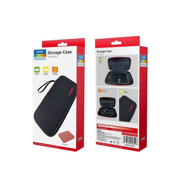 Sac de rangement pour Nintendo Switch 2 DOBE TNS-3173 noir