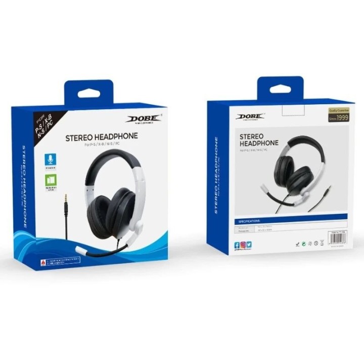 Casque audio DOBE TY-1802 blanc