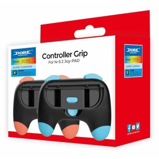 Grip Manette pour Nintendo Switch 2 gauche/droite (lot de 2) DOBE TNS-3163 bleu/orange