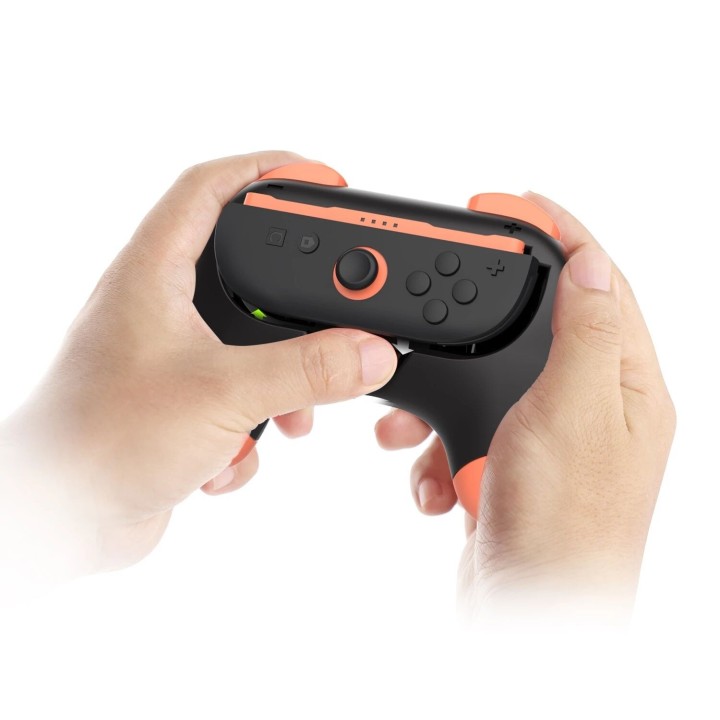 Grip Manette pour Nintendo Switch 2 gauche/droite (lot de 2) DOBE TNS-3163 bleu/orange