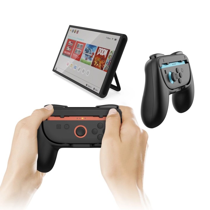 Poignée pour manette de Nintendo Switch Nintendo Switch 2 DOBE TNS-3162 noir
