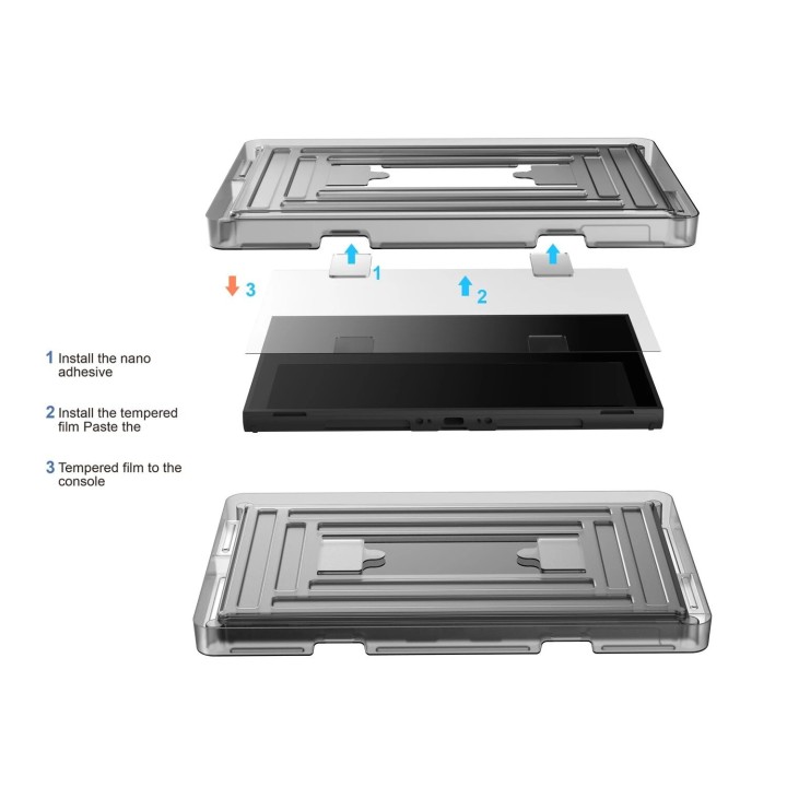 Films de protection verre trempé pour Nintendo Switch 2 DOBE TNS-3166 (lot de 2)