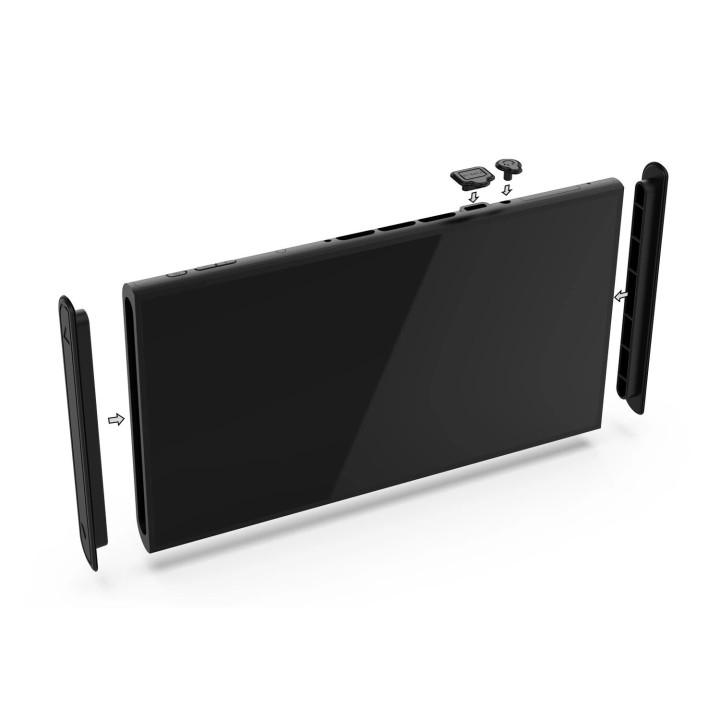 Kit de bouchons anti-poussière pour Nintendo Switch 2 DOBE TNS-5165 noir