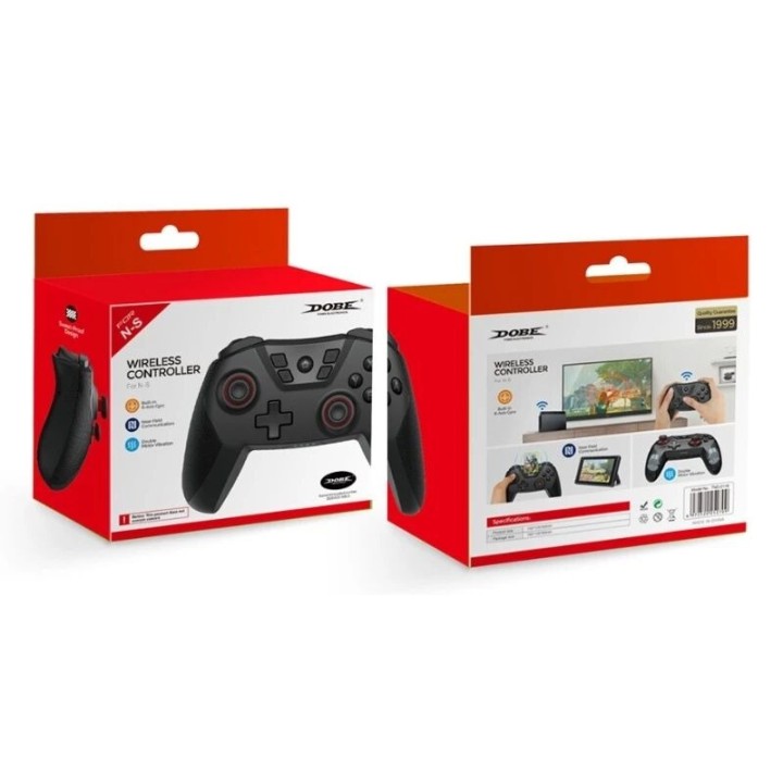 Manette Bluetooth pour Nintendo Switch DOBE TNS-0118A noir