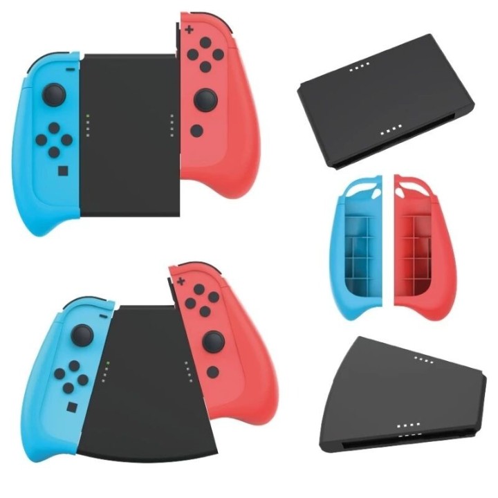 Kit d'accessoires 12 pcs protection, rangement et support manette pour Nintendo Switch DOBE TNS-0162