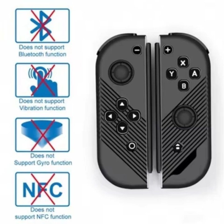 Manettes Joy-Con avec boutons pour Nintendo Switch DOBE TNS-19185 cristal