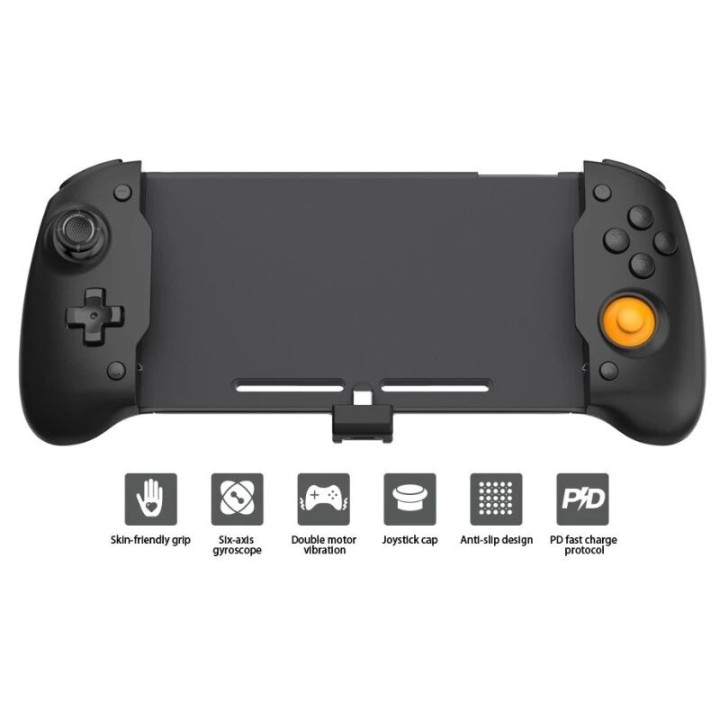 Manette de contrôle écran pour Nintendo Switch / Nintendo Switch OLED DOBE TNS-1125 noir