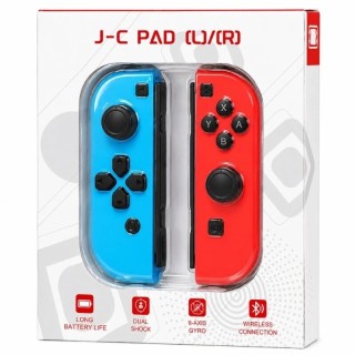 Manettes Joy-Con gauche/droite Animal Crossing pour Nintendo Switch DOBE TNS-1864X bleu/vert