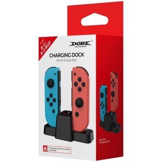 Station de charge pour 2 manettes Joy-Con pour Nintendo Switch Oled DOBE TNS-1181 noir