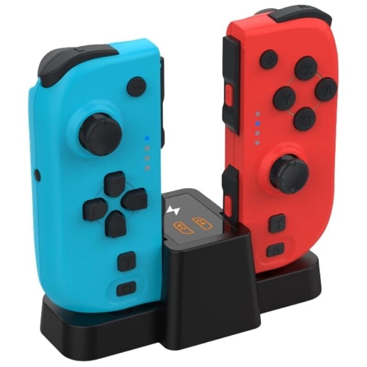 Station de charge pour 2 manettes Joy-Con pour Nintendo Switch Oled DOBE TNS-1181 noir