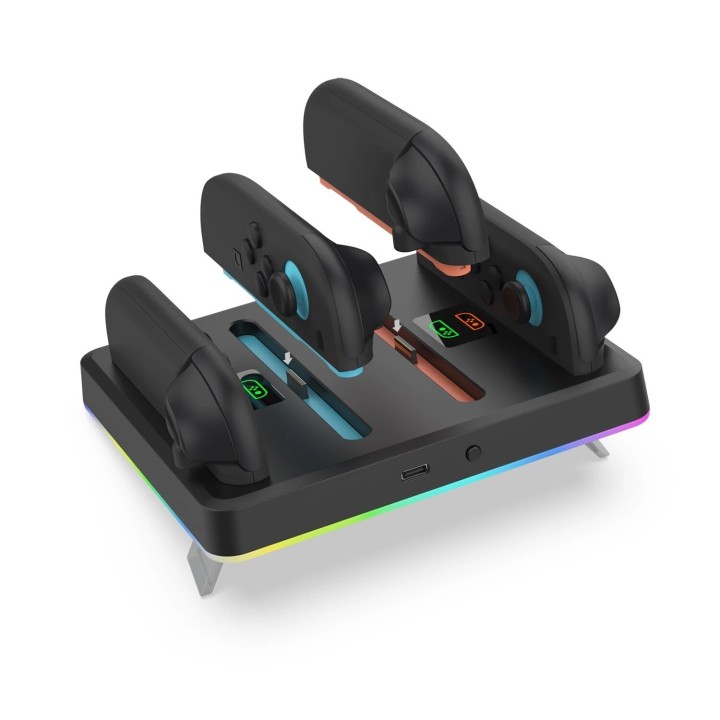 Station de charge pour 4 manettes Joy-Con Nintendo Switch 2 DOBE TNS-3160 noir