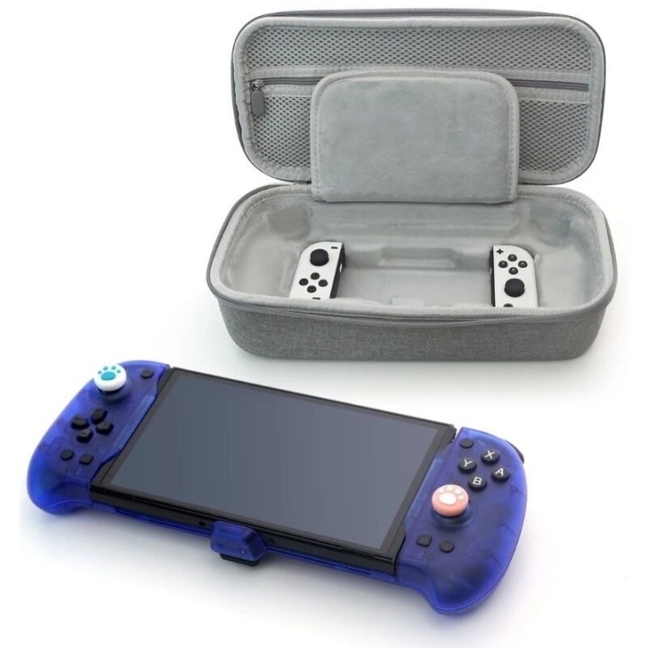 Sac de rangement de manettes pour Nintendo Switch DOBE TNS-3131 gris