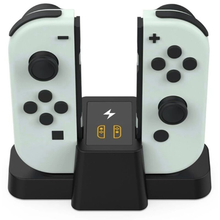 Station de charge pour 2 manettes Joy-Con pour Nintendo Switch Oled DOBE TNS-1181 noir
