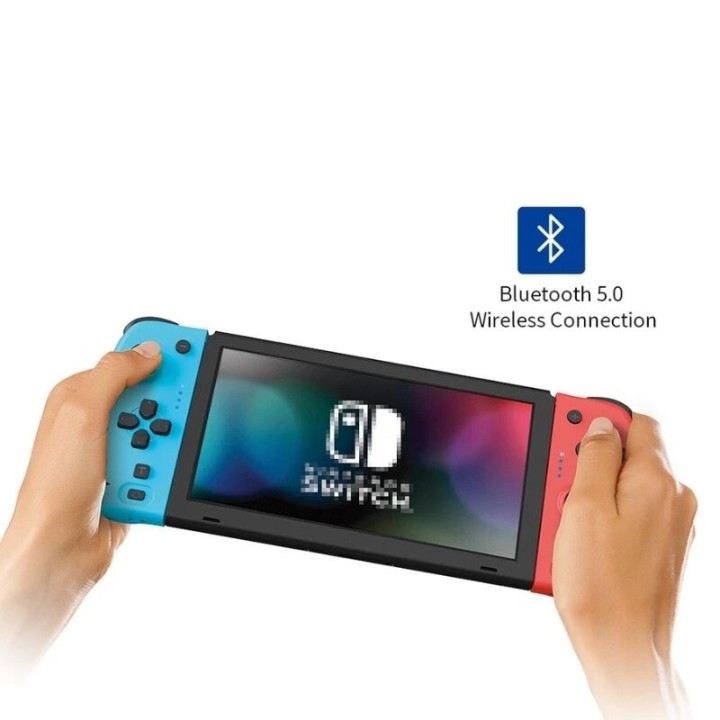 Manettes Joy-Con (L/R) pour Nintendo Switch DOBE TNS-0163 rouge/bleu