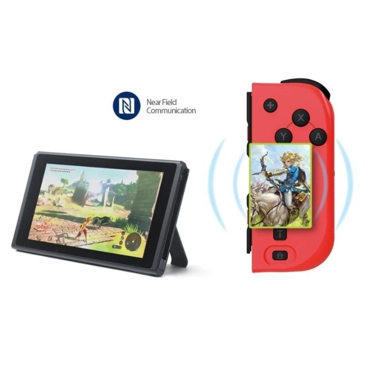 Manettes Joy-Con (L/R) pour Nintendo Switch DOBE TNS-0163 rouge/bleu