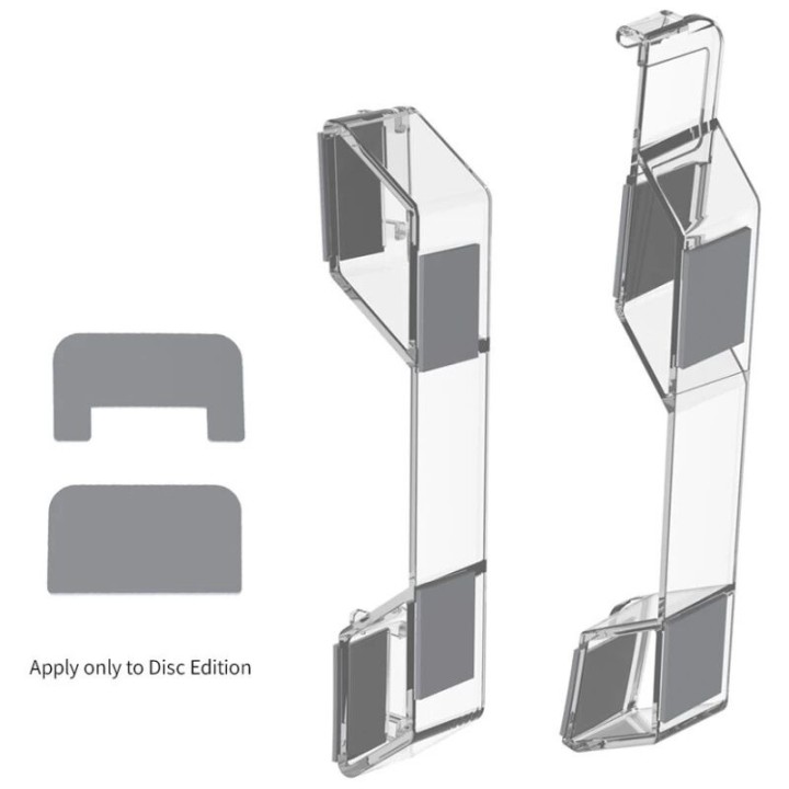 Support à l'horizontal pour PlayStation 5 / PS5 Slim DOBE TP5-3582 transparent