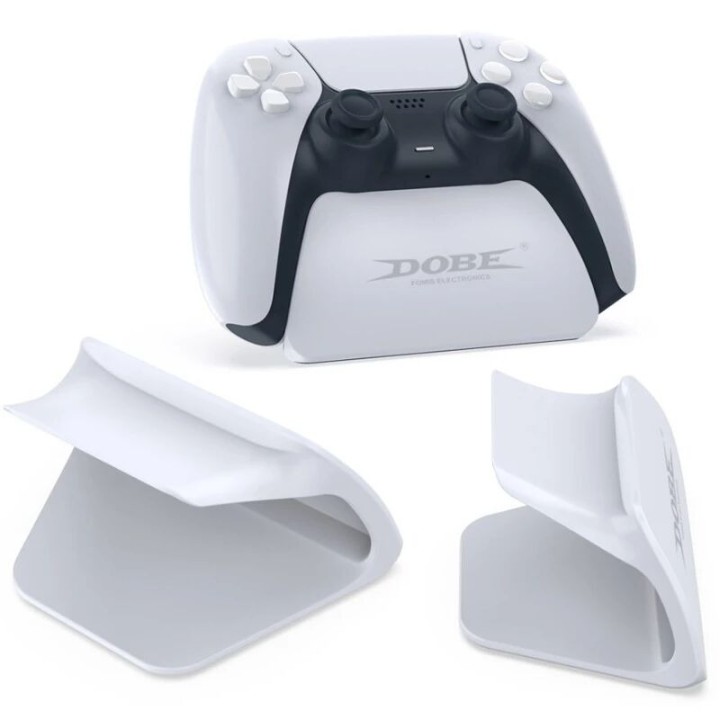 Support pour manette PlayStation 5 / PS5 DOBE TP5-0537 blanc