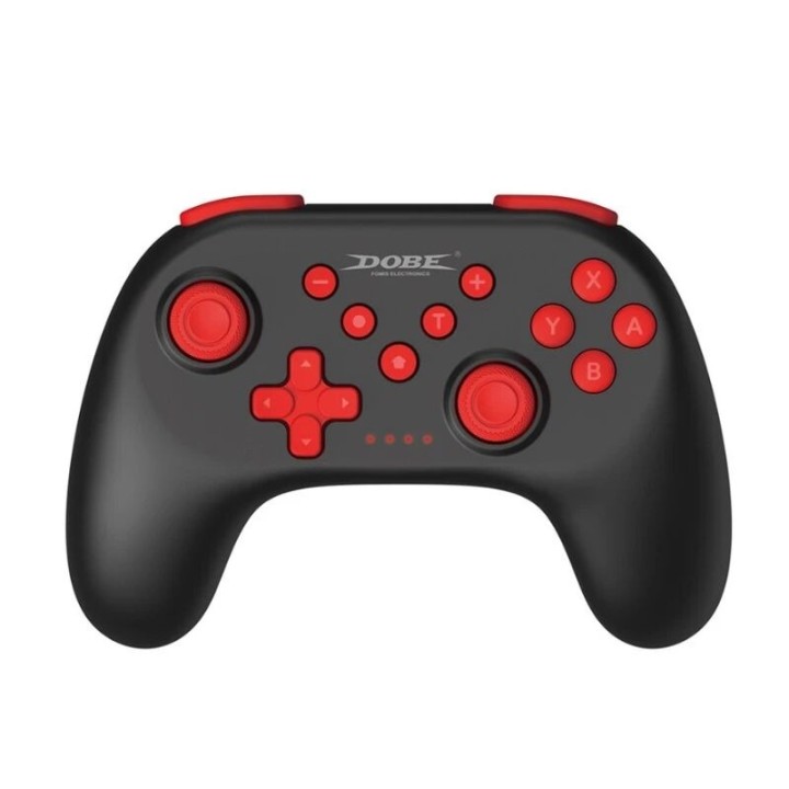 Manette Bluetooth pour Nintendo Switch DOBE TNS-0117 noir/rouge