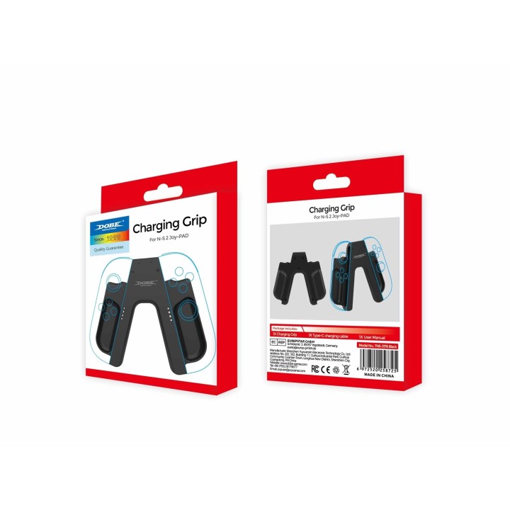 Poignée manette & câble de charge pour Nintendo Switch 2 DOBE TNS-3178 noir