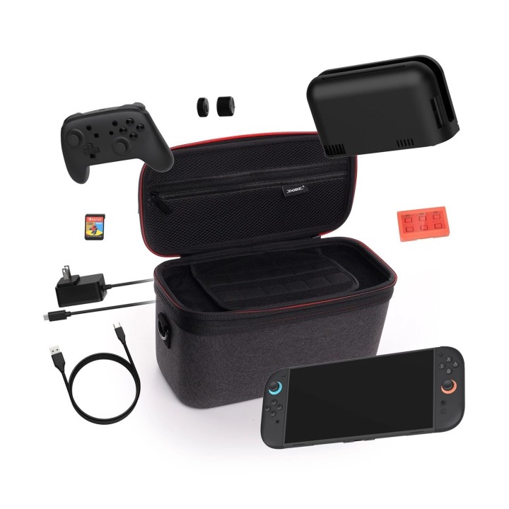 Sac de rangement console & accessoires pour Nintendo Switch 2 DOBE TNS-3175 noir