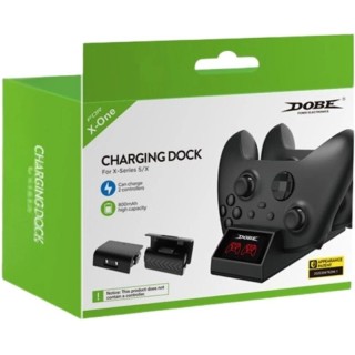 Station de charge pour 2 manettes Xbox Serie One DOBE TYX-1817X noir