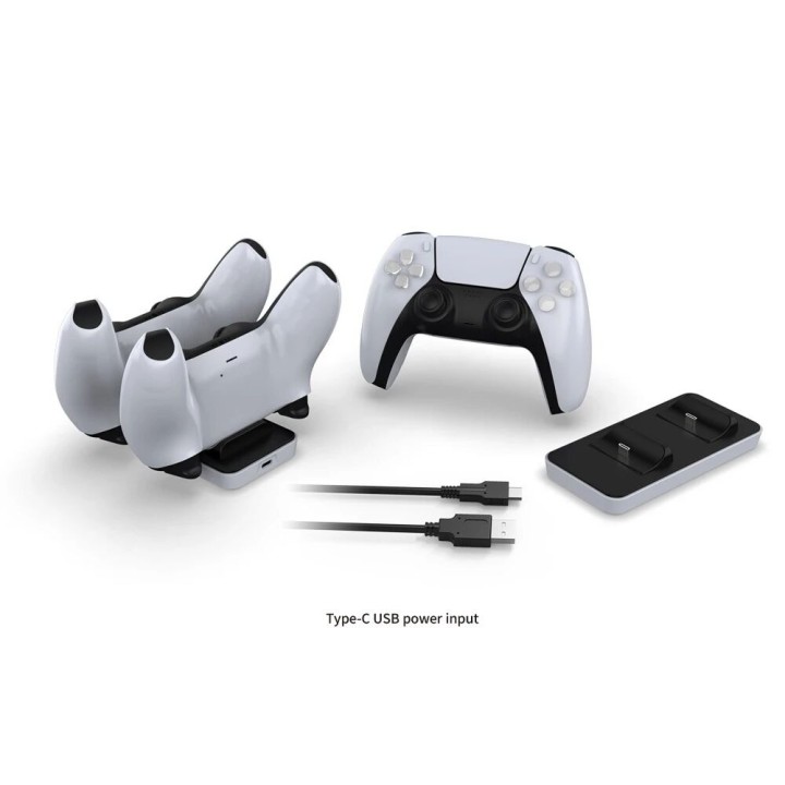 Station de charge pour 2 manettes PlayStation 5 / PS5 DOBE TP5-0591