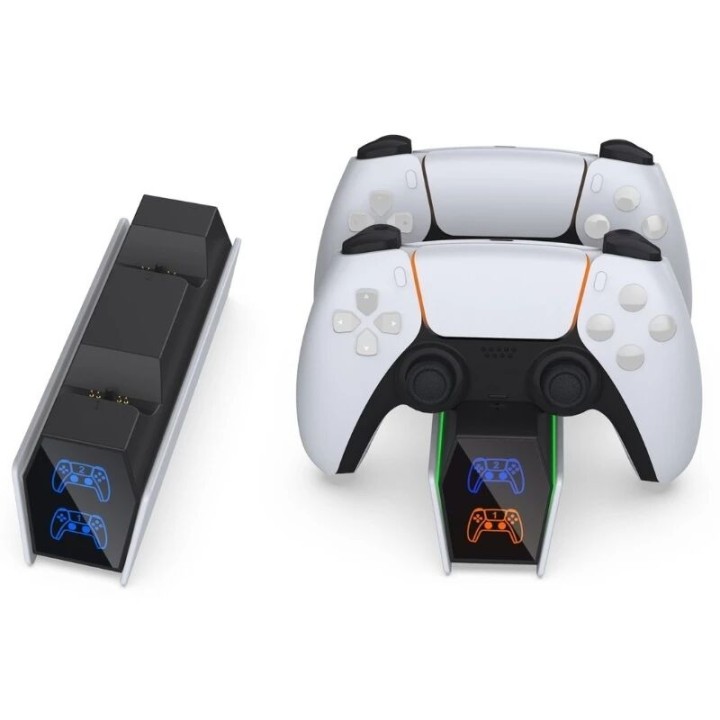 Station de charge pour 2 manettes PlayStation 5 / PS5 DOBE TP5-3571A noir