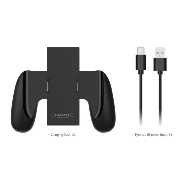 Poignée manette & câble de charge pour Nintendo Switch 2 DOBE TNS-3177 noir