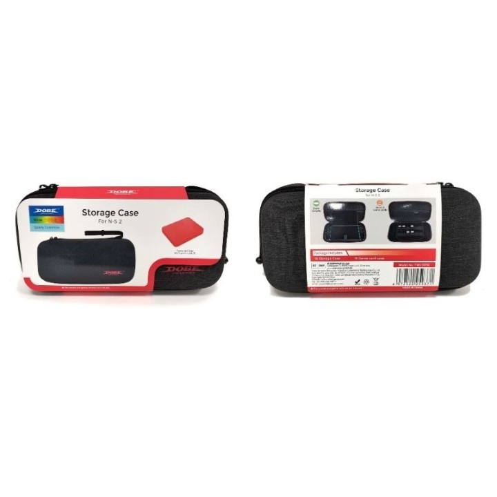 Sac de rangement + étui à jeux pour Nintendo Switch 2 DOBE TNS-3173C noir