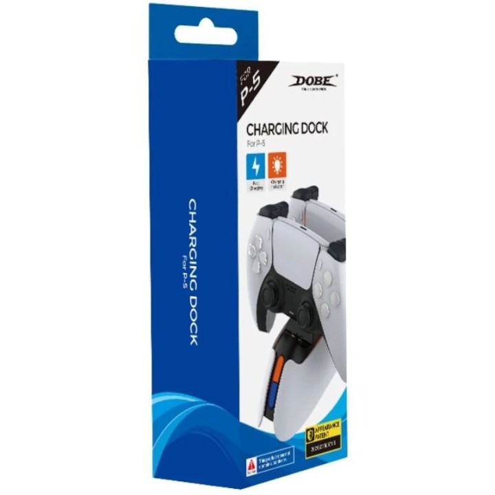 Station de charge pour 2 manettes PlayStation 5 / PS5 DOBE TP5-05103