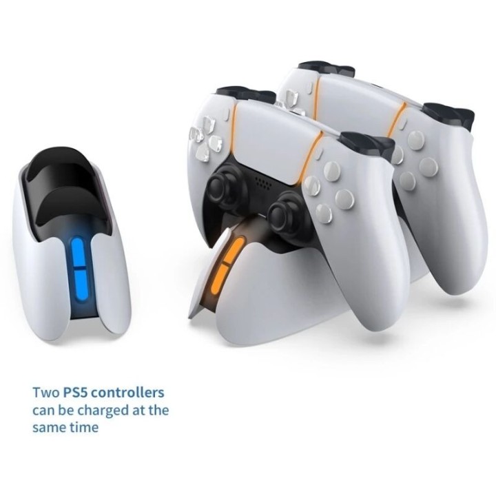 Station de charge pour 2 manettes PlayStation 5 / PS5 DOBE TP5-05103