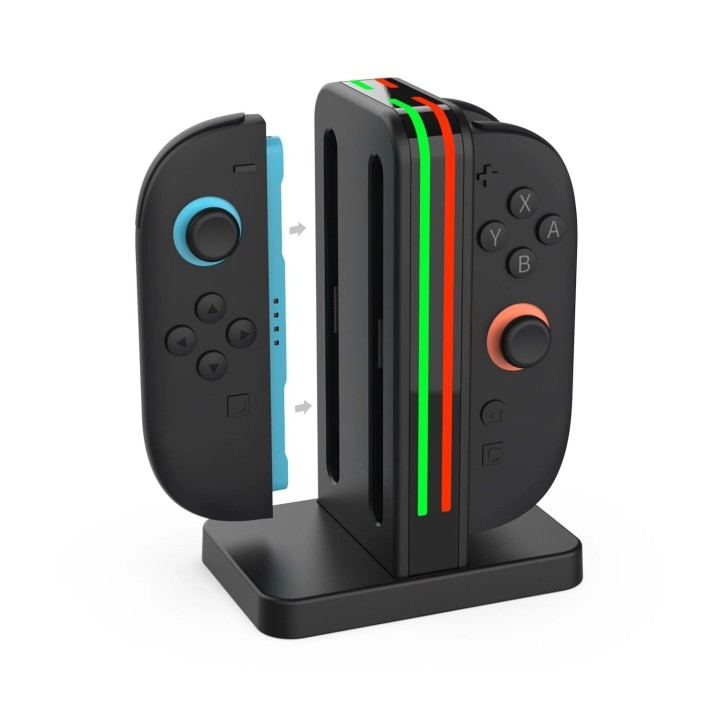 Station de charge 4 manettes Joy-Con pour Nintendo Switch 2 DOBE TNS-3171 noir