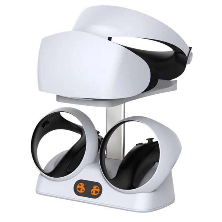 Station de charge pour manettes et casque PlayStation VR 2 / PS VR2 DOBE TP5-2515 blanc