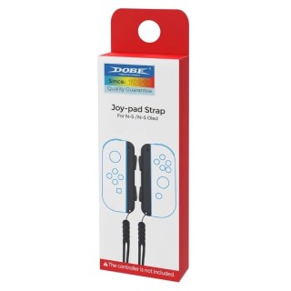 Sangles pour manettes de Nintendo Switch / Switch OLED DOBE TNS-5118 (lot de 2) noir