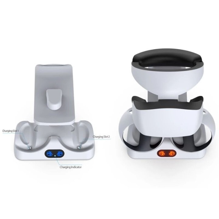 Station de charge pour manettes et casque PlayStation VR 2 / PS VR2 DOBE TP5-2515 blanc