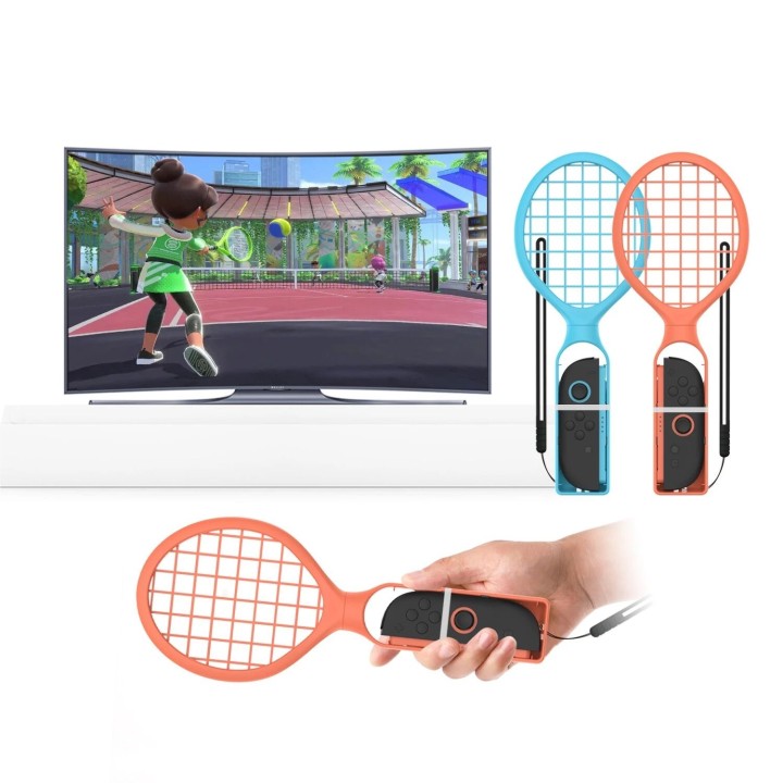 Raquettes de tennis (lot de 2) pour Nintendo Switch 2 et autres DOBE TNS-3181