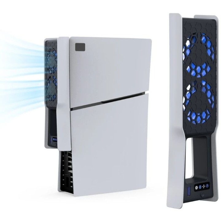 Ventilateur de refroidissement pour PlayStation 5 / PS5 Pro / PlayStation 5 / PS5 Slim DOBE TP5-35159