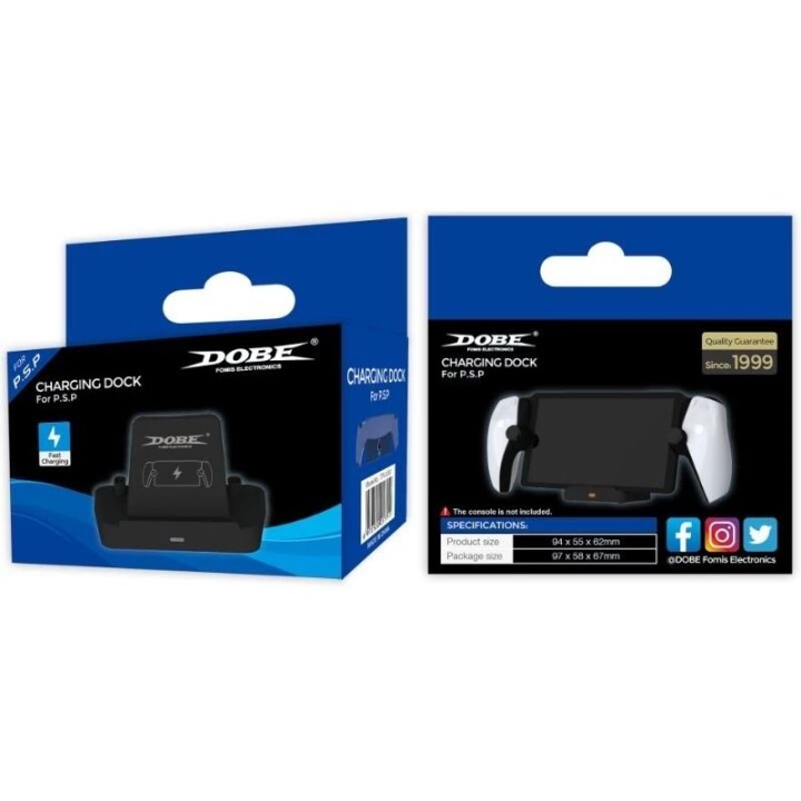 Station de charge pour PlayStation Portal DOBE TP5-3553 noir