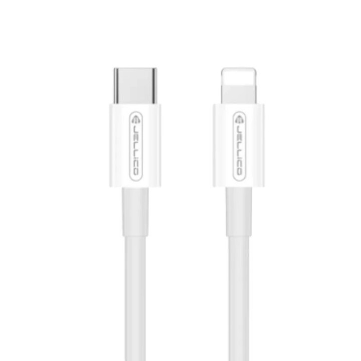 Cable Usb-C/Type C vers Lightning (30W) 2 mètres JELLICO B1 blanc