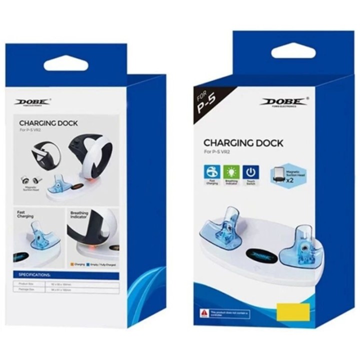 Station de charge pour PlayStation VR2 / PS VR2 DOBE TP5-3505 blanc