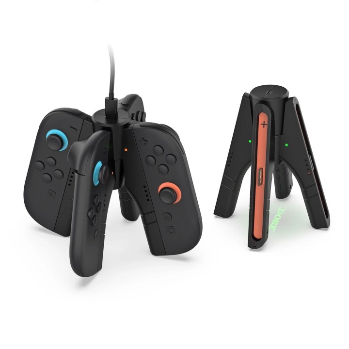 Station de charge pour 4 manettes Joy-Con Nintendo Switch 2 DOBE TNS-3156 noir