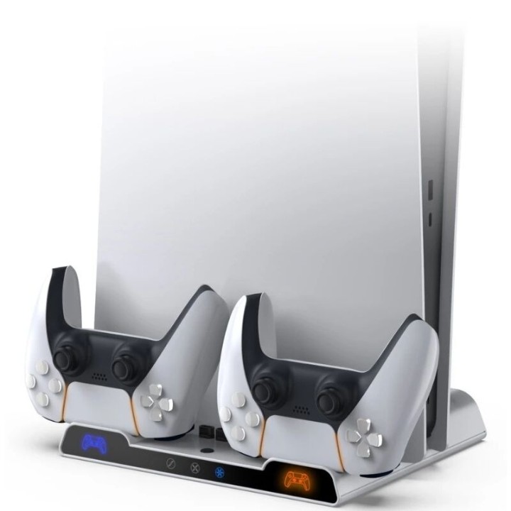 Station de charge multifonctions, refroidissement, charge 2 manettes pour PlayStation 5 / PS5 DOBE TP5-0599