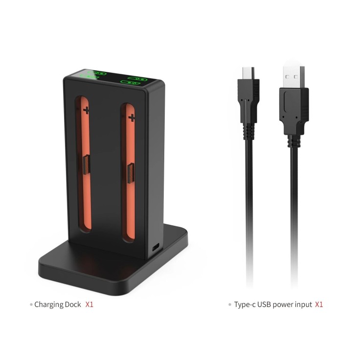 Station de charge 4 manettes Joy-Con pour Nintendo Switch 2 DOBE TNS-3192B noir