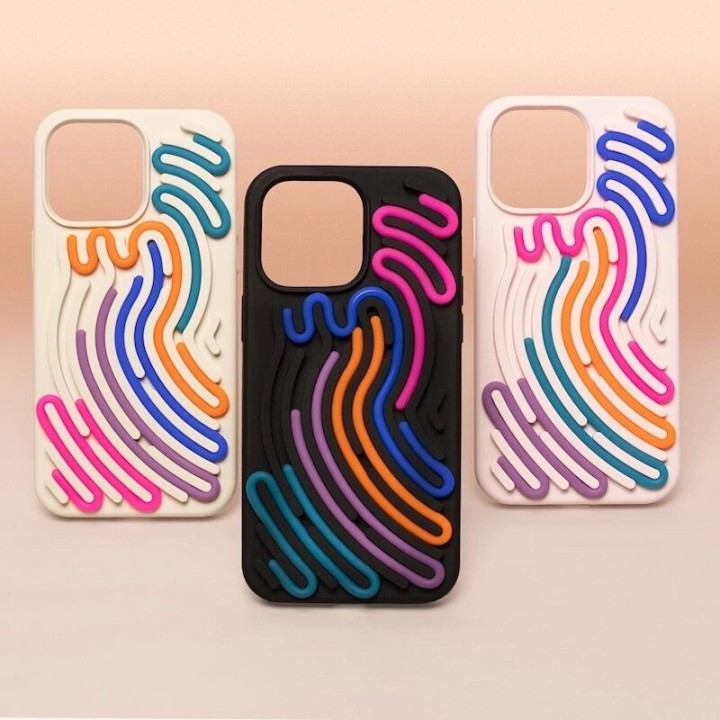 Coque ARTLINE 3D iPhone 16 Pro noir